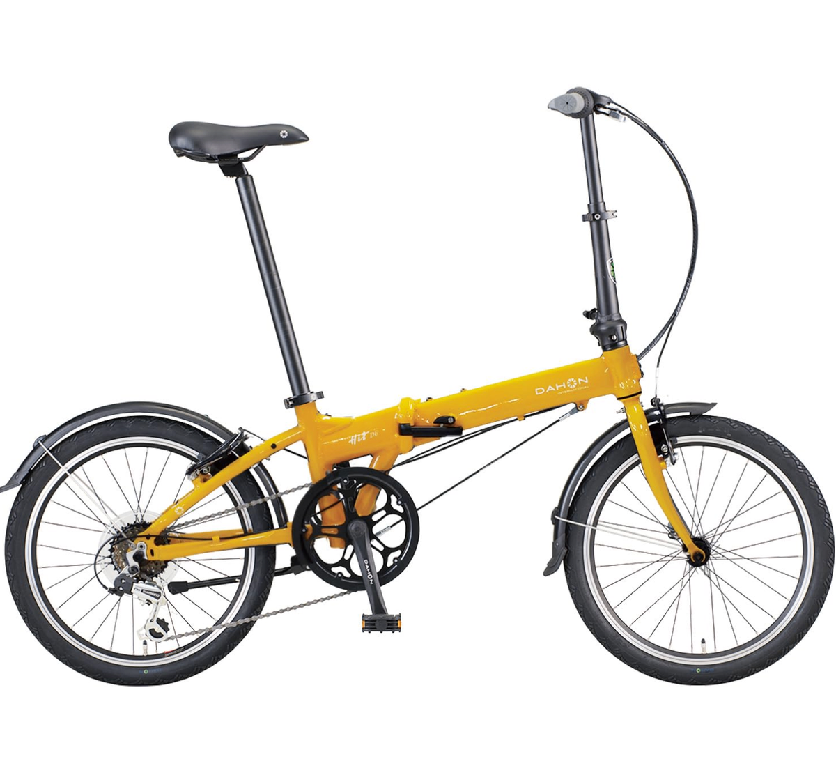 DAHON INTERNATIONAL (ダホンインターナショナル) Hit D6(ヒット D6) フォールディングバイク 20インチ アルミフレーム 外装6段 Harvest Orange